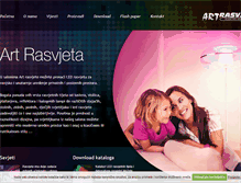 Tablet Screenshot of led-rasvjeta.com